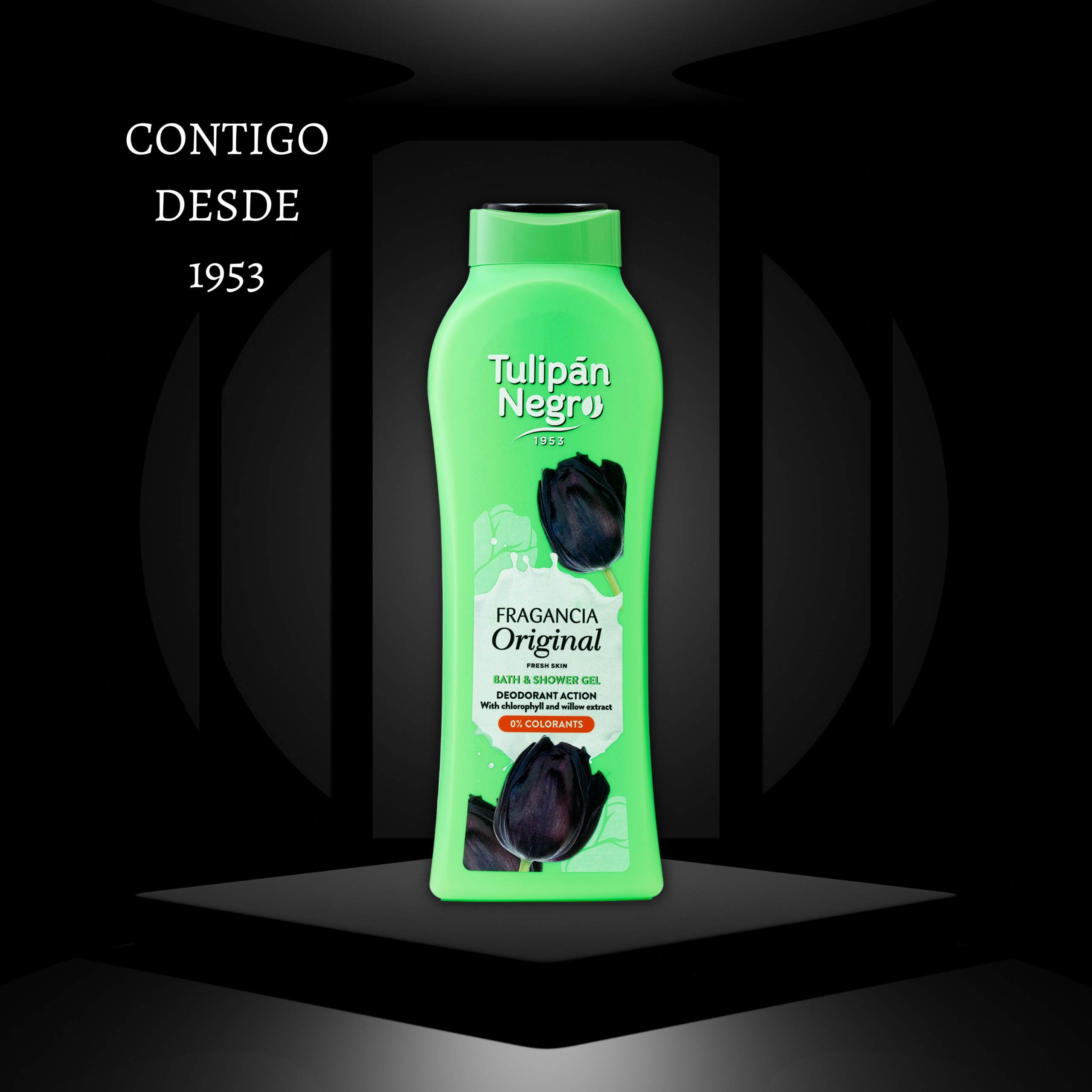 Gel de dus TulipanNegro original  650 ml