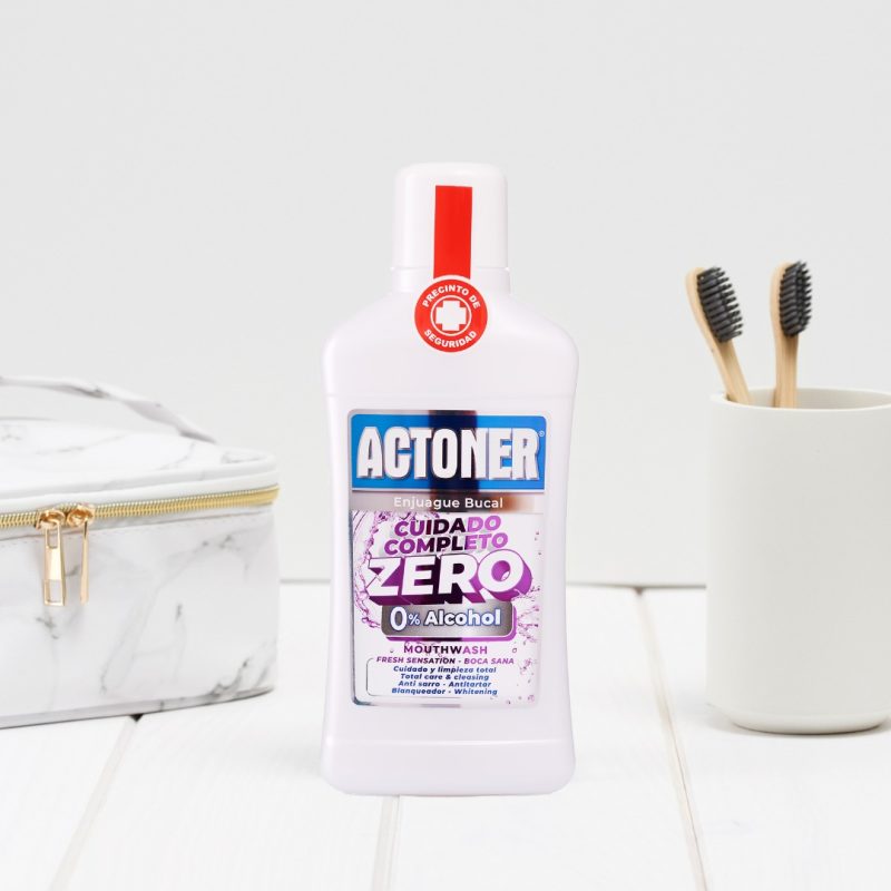 Apă de gură Actoner ZERO Îngrijire completă 500 ml