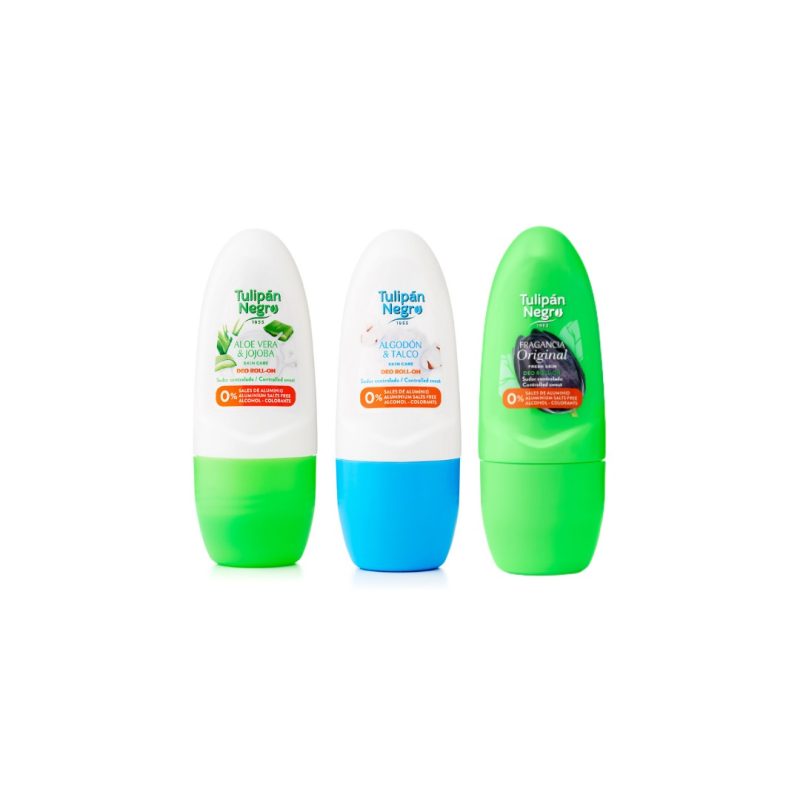 Deodorant Roll on cu Aloe Vera și Jojoba, Bumbac și Talc, Original 50 ml