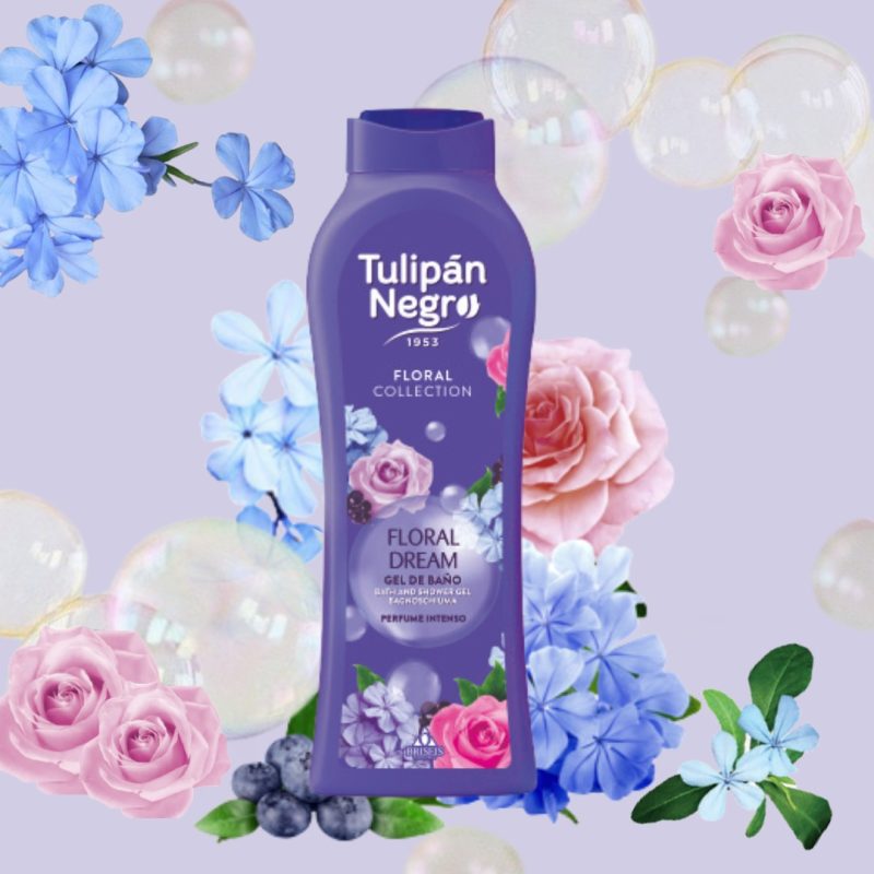Gel de dus TulipanNegro floral 650 ml