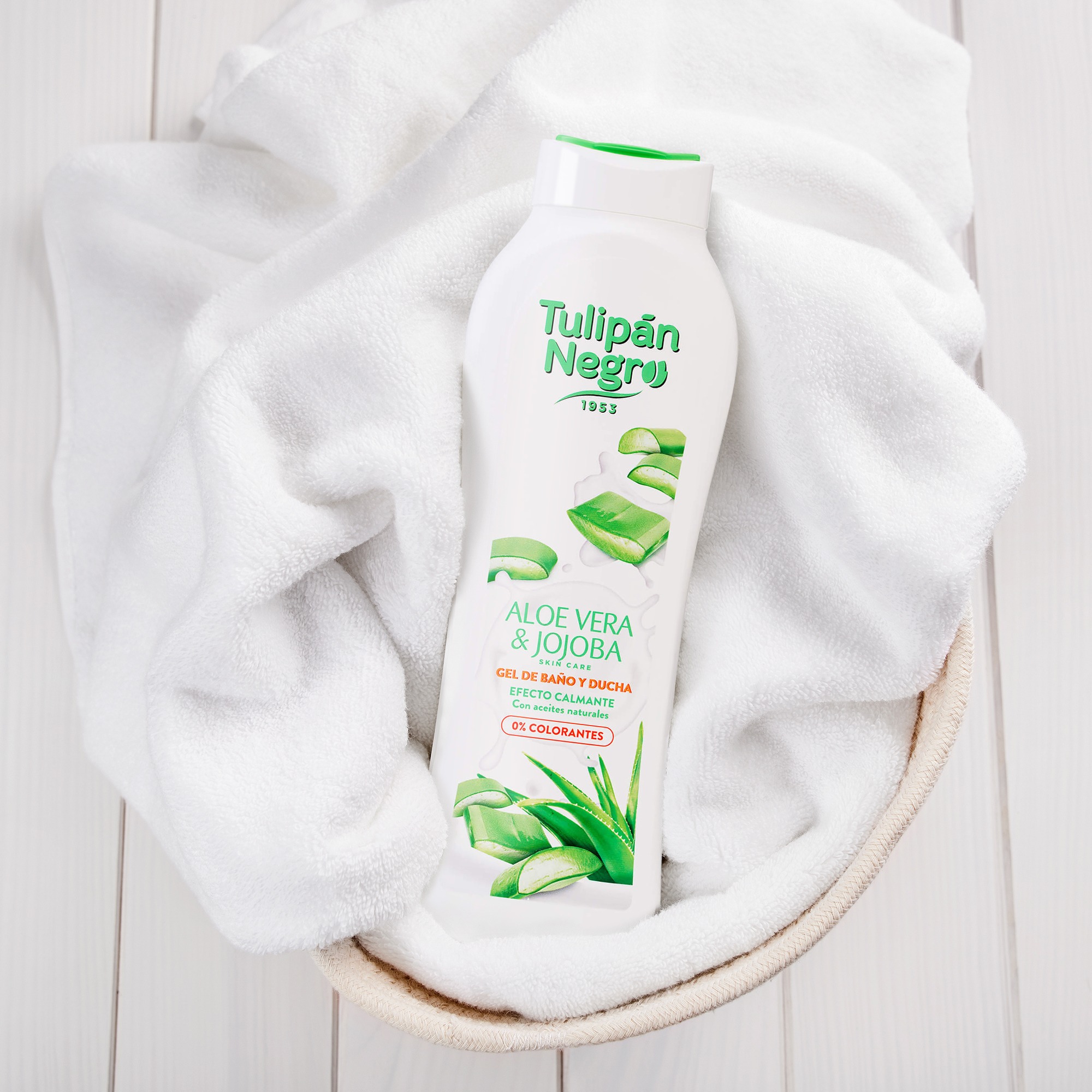 Gel de dus TulipanNegro aloe vera 650 ml