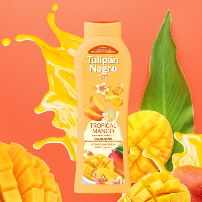 Gel de dus TulipanNegro mango tropical 650 ml