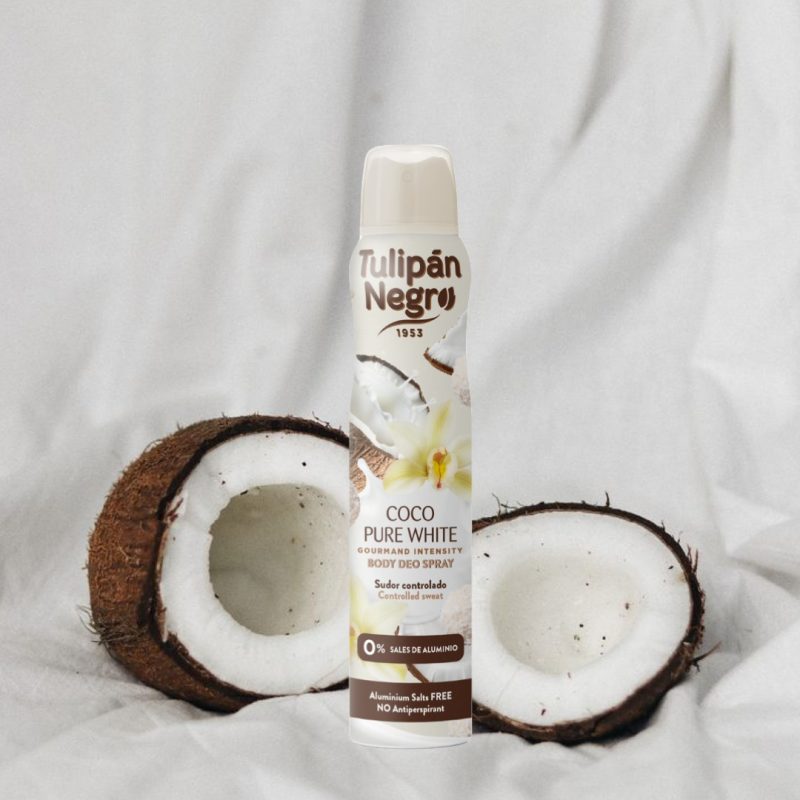 Deodorant spray cu aromă de cocos albă pură 200 ml