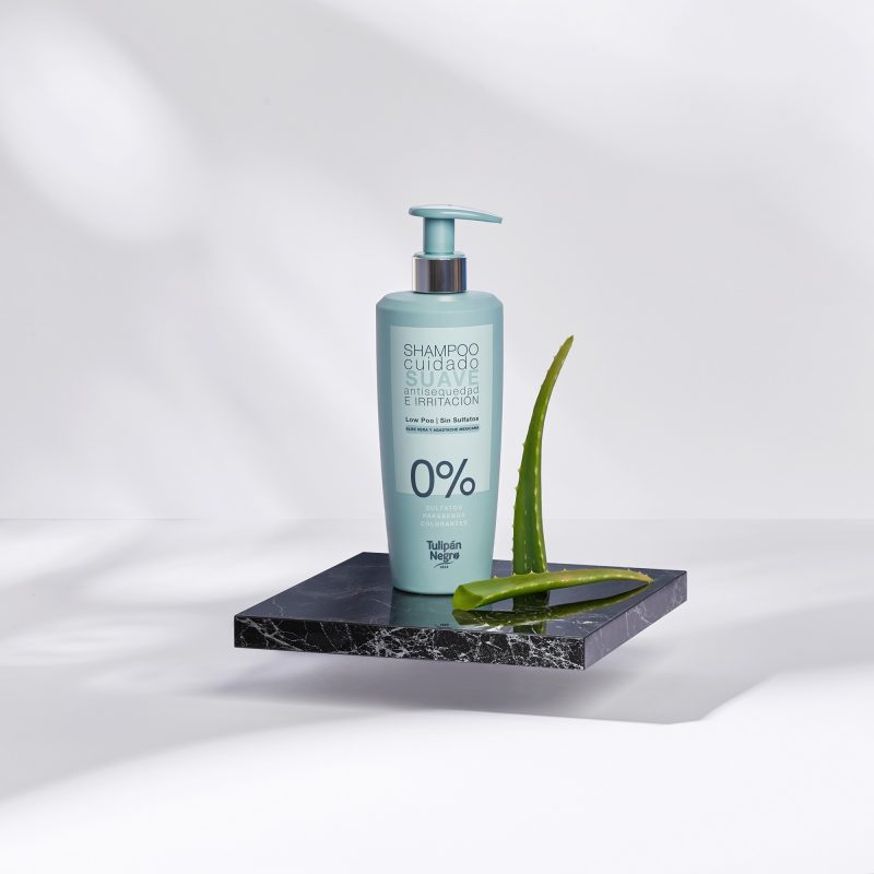 Șampon Tulipán Negro Low Poo Delicatese fără sulfați 500 ml