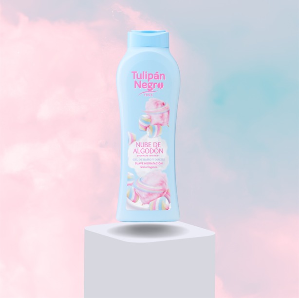 Gel de dus TulipanNegro bumbac 650 ml