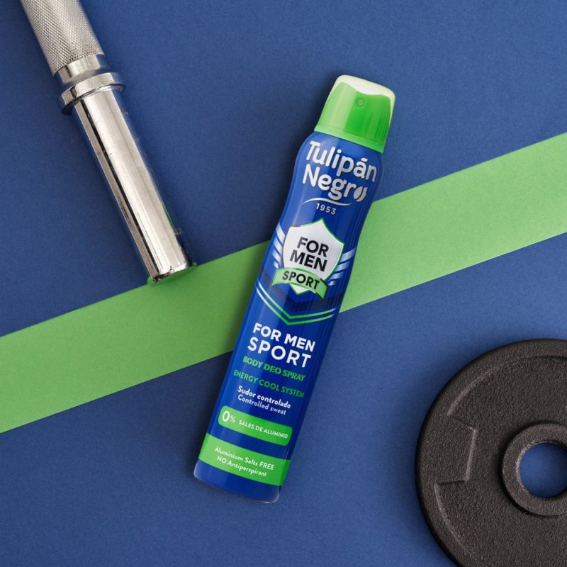 Deodorant spray TulipanNegro pentru bărbați Sport 200 ml